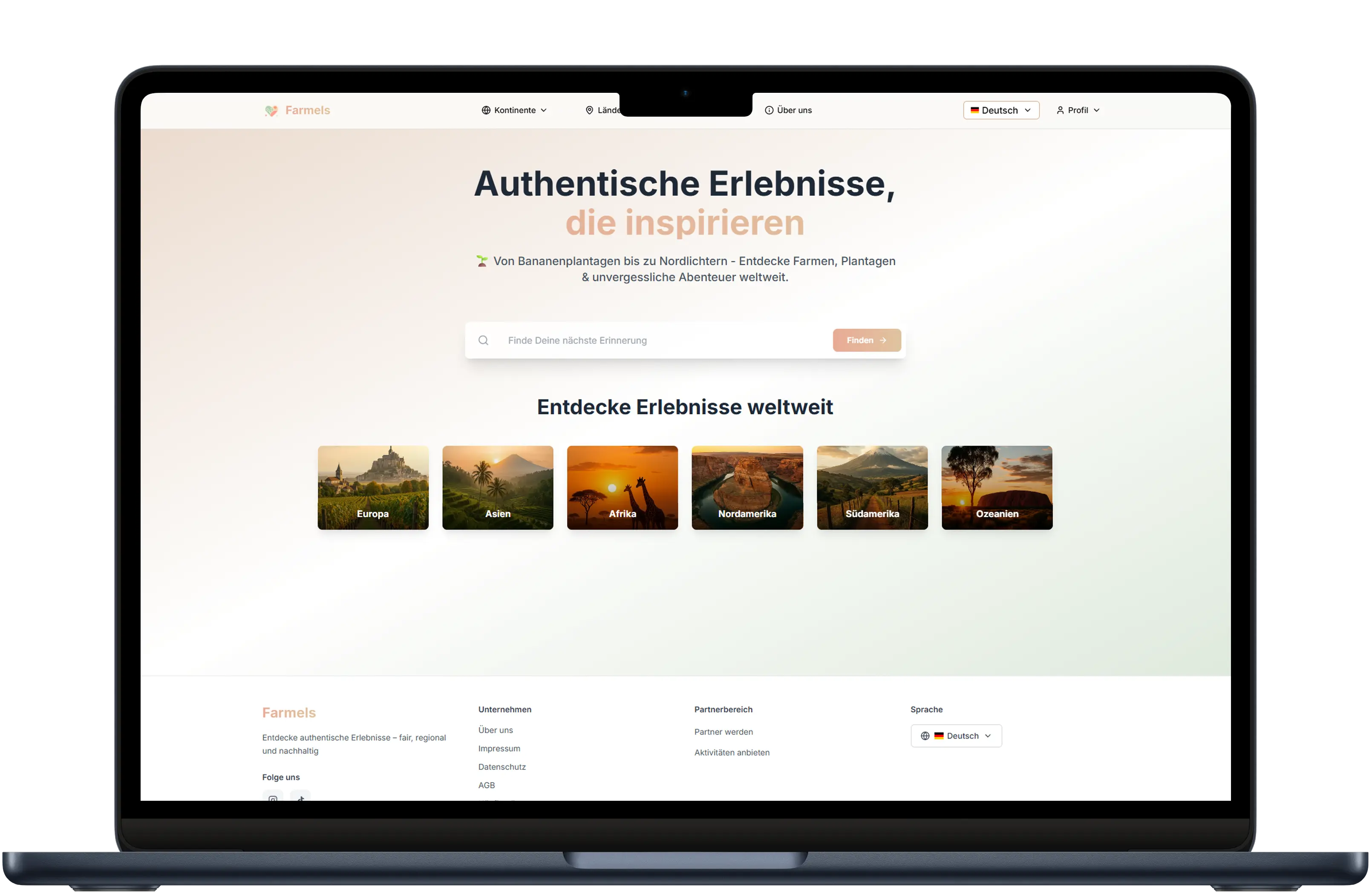 Webseiten und App Entwicklung Beispiel