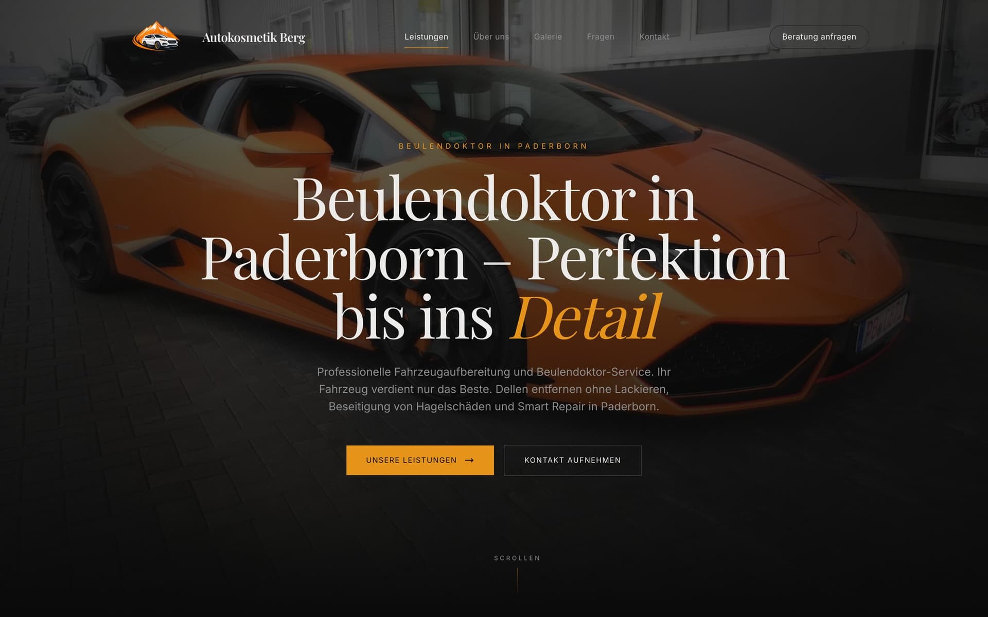 Website Autokosmetik Berg