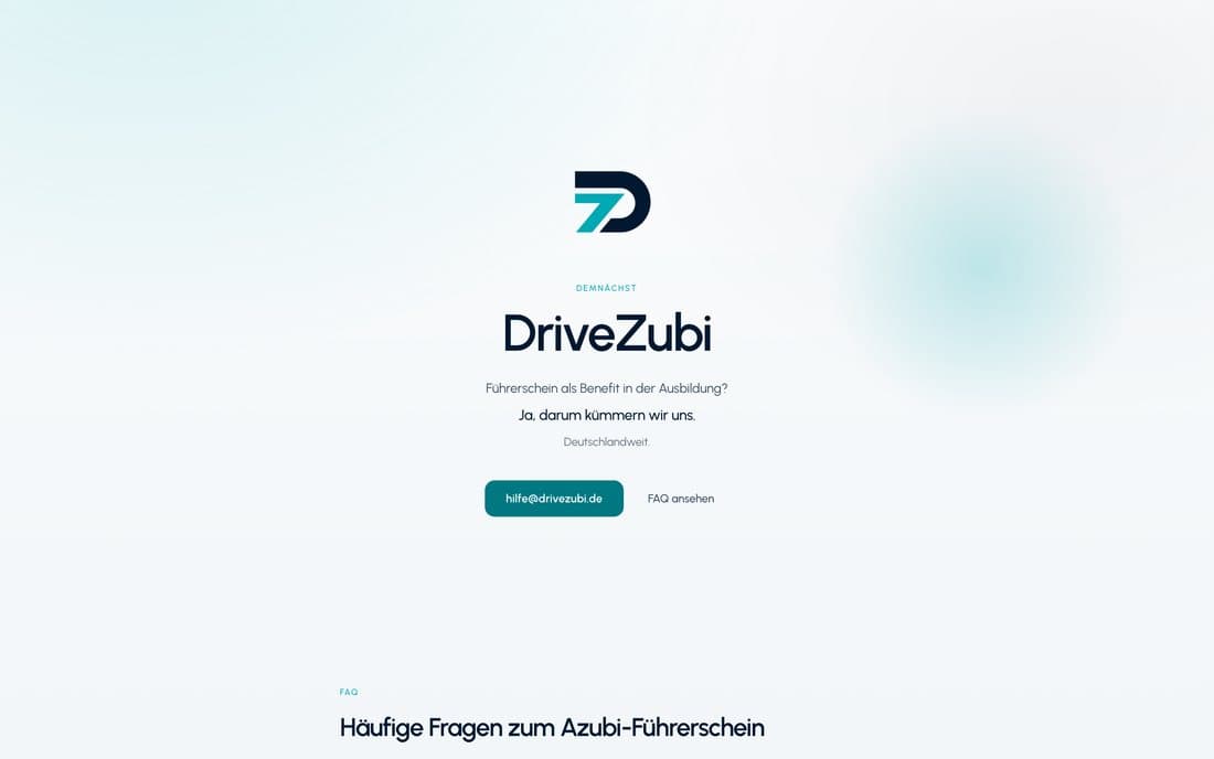 DriveZubi, Desktop-Ansicht