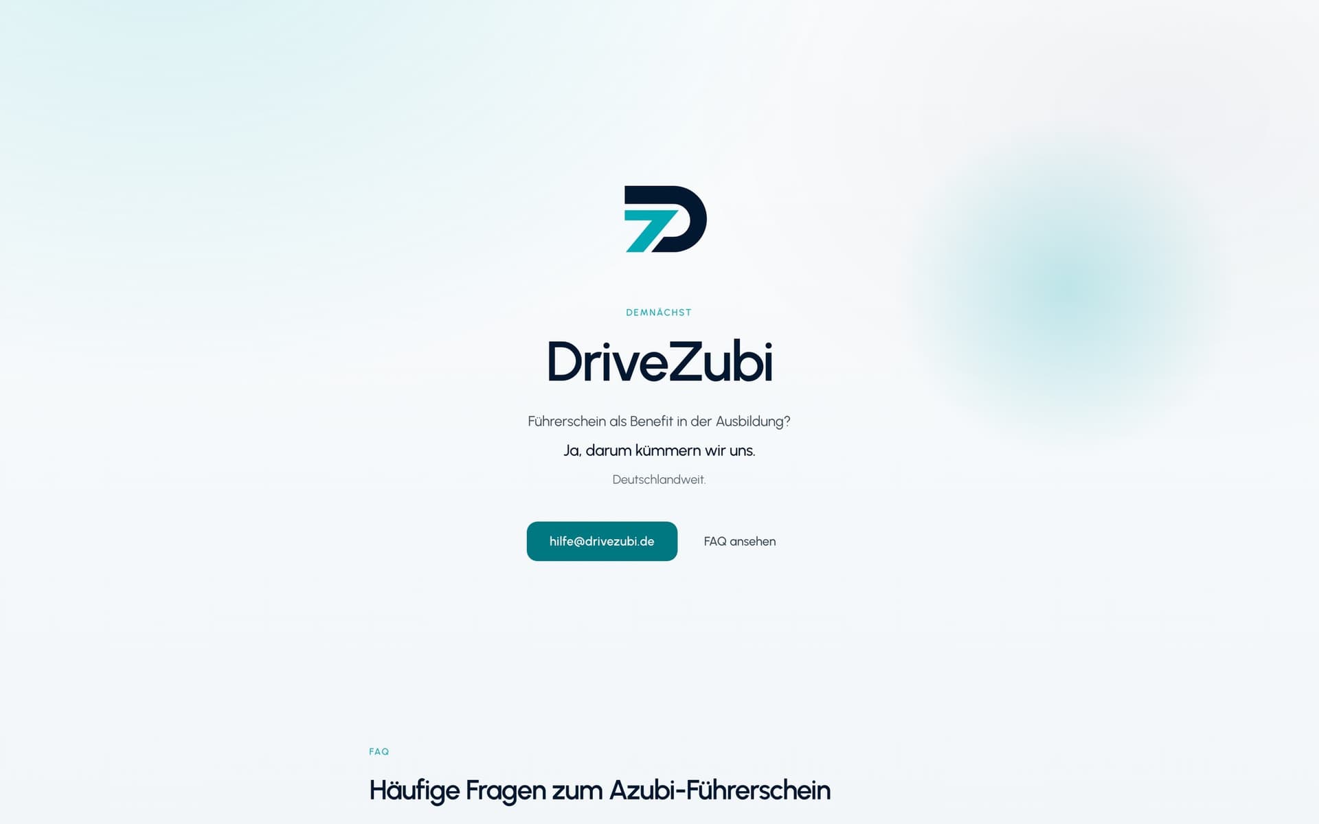 DriveZubi, Desktop-Ansicht
