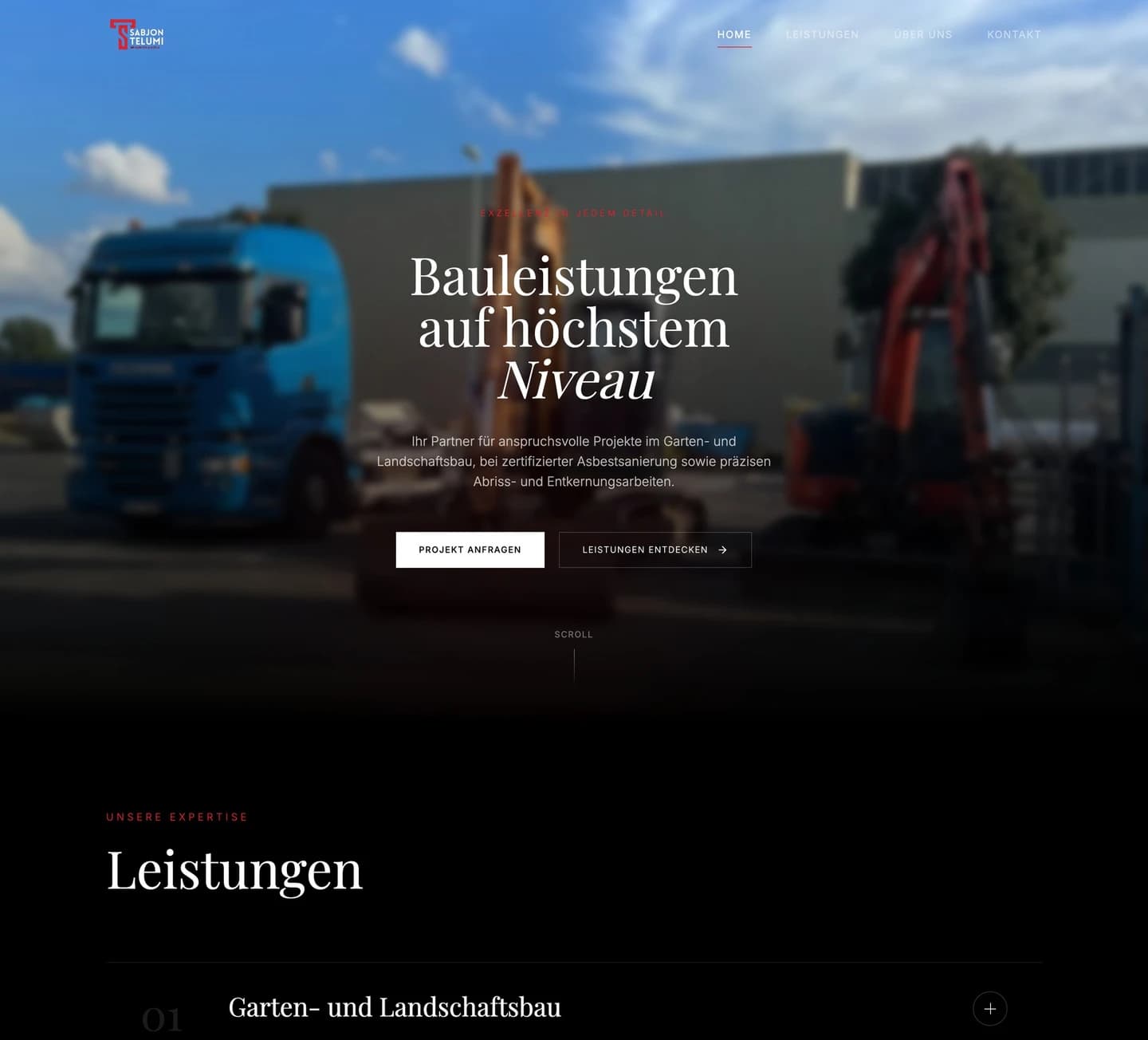 Sabjon Telumi Website
