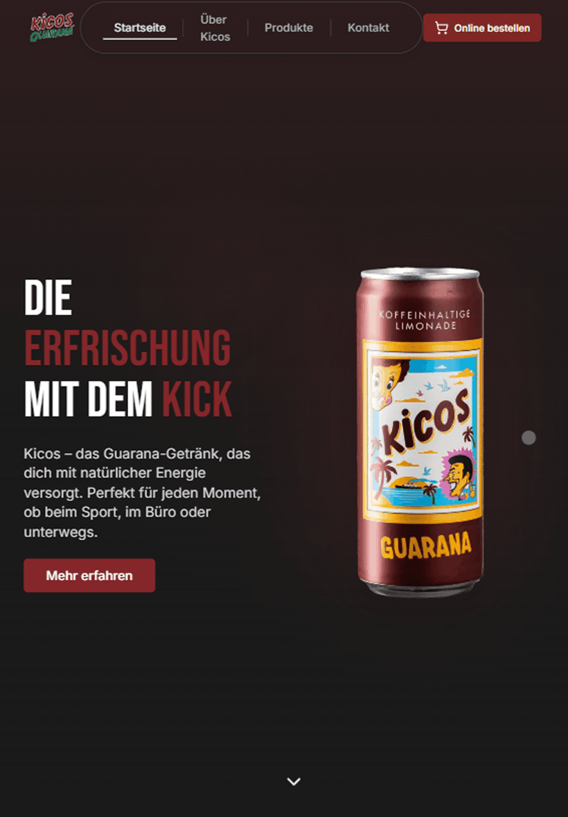 Webdesign-Referenz: bienenstandort
