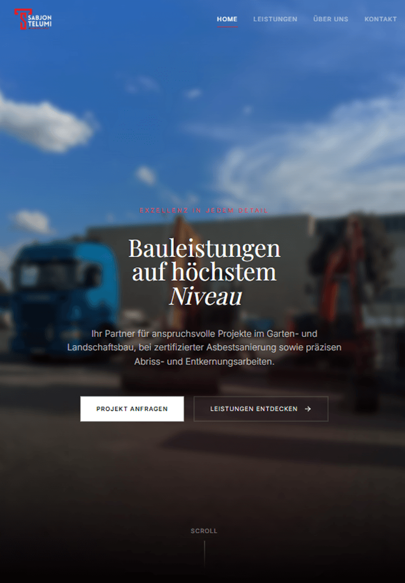 Webdesign-Referenz: mental trainer