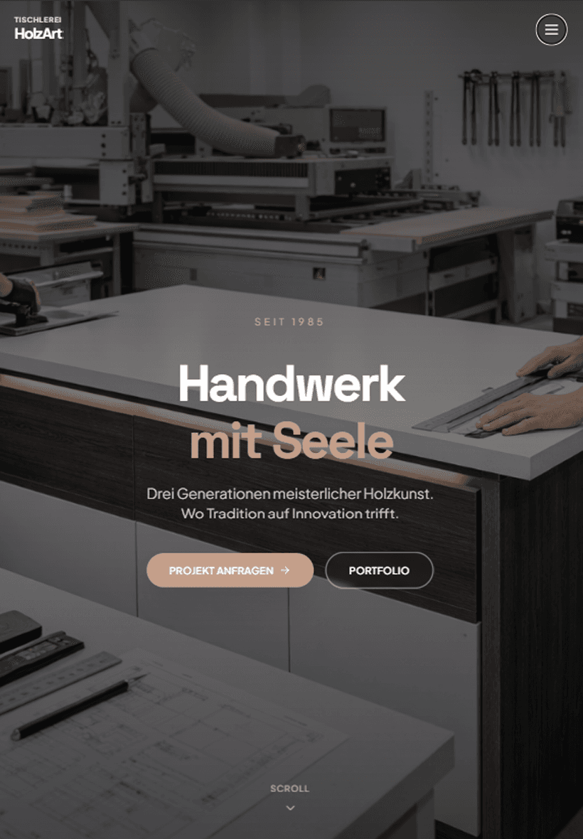 Webdesign-Referenz: architekt volker kraemer