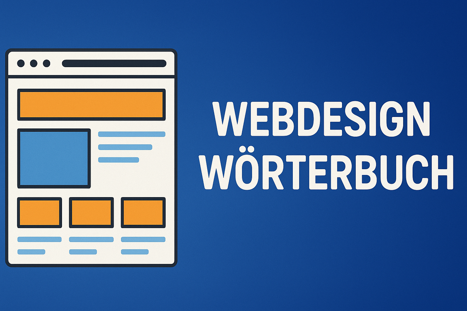 Webdesign Glossar: Fachbegriffe einfach erklärt